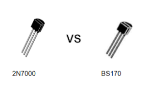 2N7000 проти BS170: Порівняння двох популярних N-канальних MOSFET