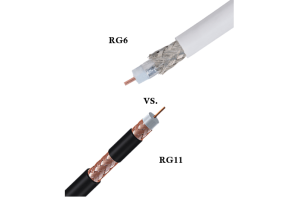 Відмінності між RG6 та RG11 коаксіальні кабелі