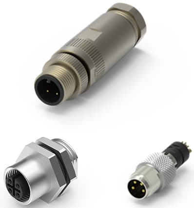 M5, M8, and M12 Connectors