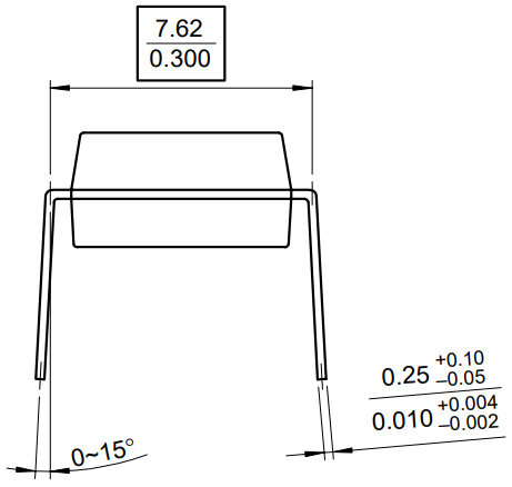 UC3843N Package View B