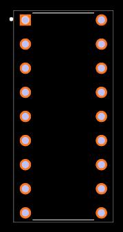 TDA7000 Footprint