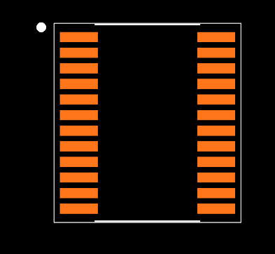 PCF8575 Footprint