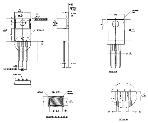 IRF1405 Package