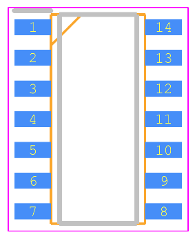 TL074ID Footprint