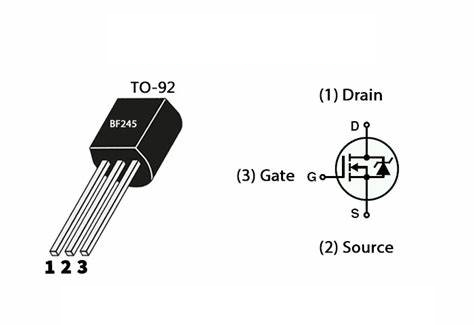 BF245 Pinout