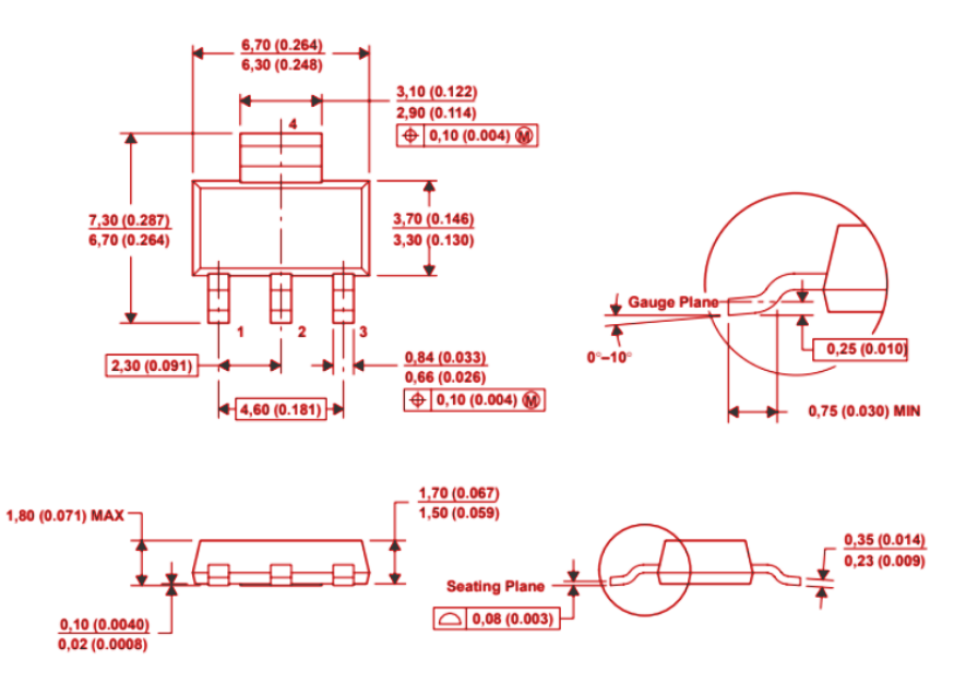 LM1117MP-3.3 Package